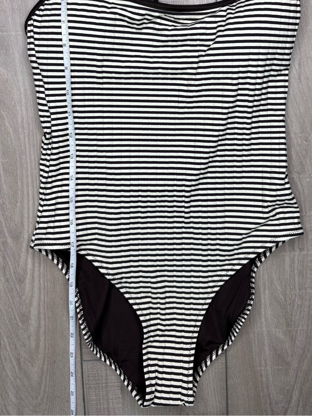 NWT Aerie Ribbed Scoop Binding Full Coverage One Piece Swimsuit Size XS - Picture 13 of 13